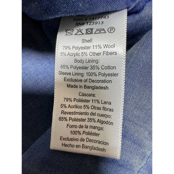 Jachs New York Men’s Wool Blend Shirt Jacket Gray Sz M Outdoor Cabin Core Lined - Picture 4 of 12